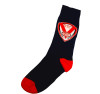 Dress Socks Navy/Red