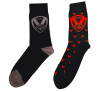 Twin Pack Socks Black