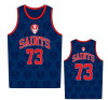 Basketball Style Vest Navy/Red