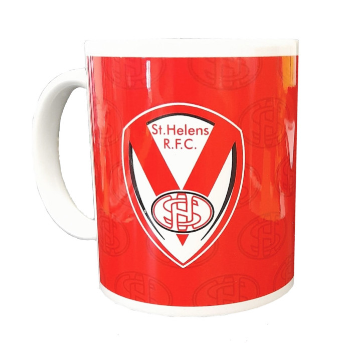 Dual Crest Mug Red